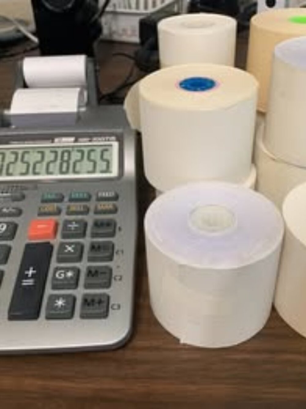 Casio HR-100TM Mini Desktop Printing Calculator